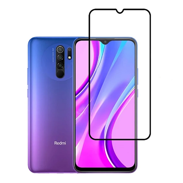 Zore Xiaomi ile uyumlu Redmi 9 Kenarları Kırılmaya Dayanıklı Cam Ekran Koruyucu - 6