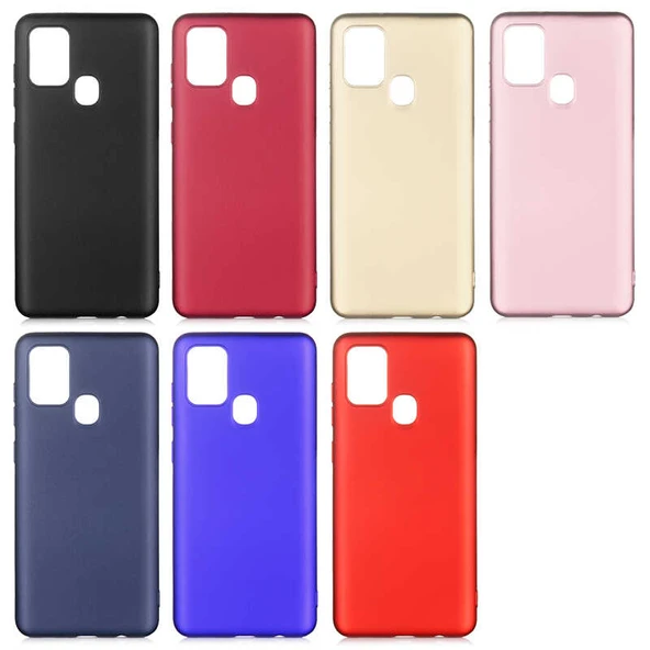 Zore Galaxy ile uyumlu A21S Kılıf Premier Silikon Kapak - 2