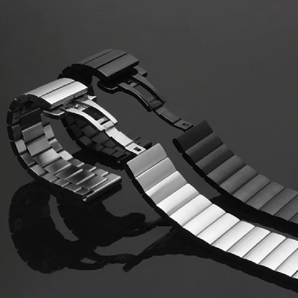 Zore Galaxy ile uyumlu Watch 42mm (20mm) KRD-16 Metal Kordon - 5