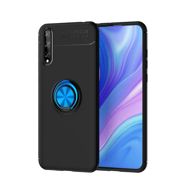 Zore Huawei ile uyumlu P Smart S (Y8P) Kılıf Ravel Silikon Kapak - 1