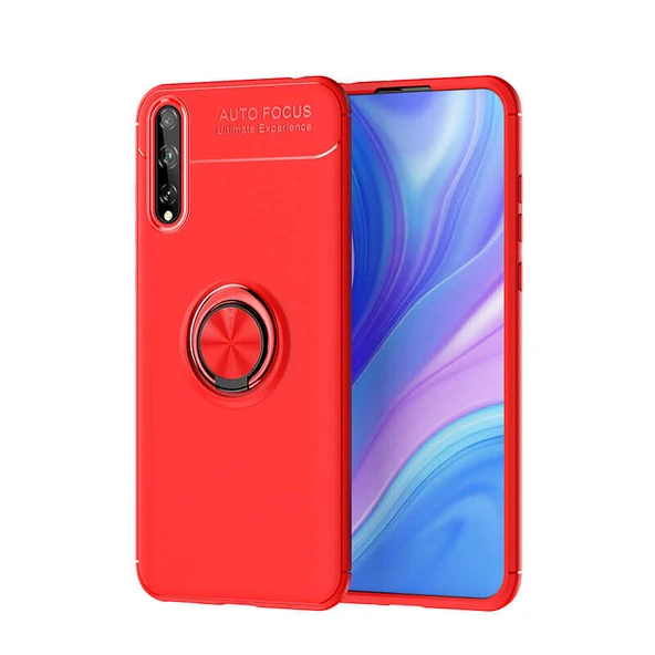 Zore Huawei ile uyumlu P Smart S (Y8P) Kılıf Ravel Silikon Kapak - 11