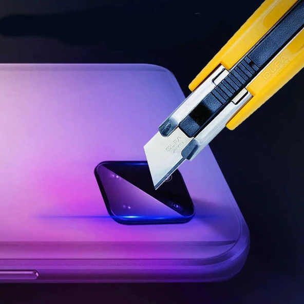 Zore Galaxy ile uyumlu A91 (S10 Lite) Nano Kamera Koruyucu - 3