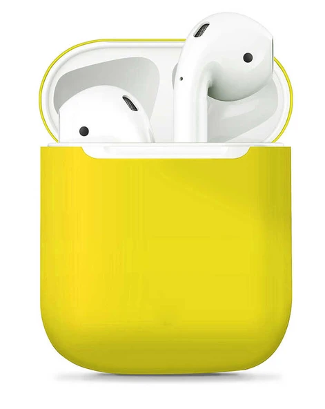Zore Apple ile uyumlu Airpods ile uyumlu Kılıf Airbag 13 Silikon - 11