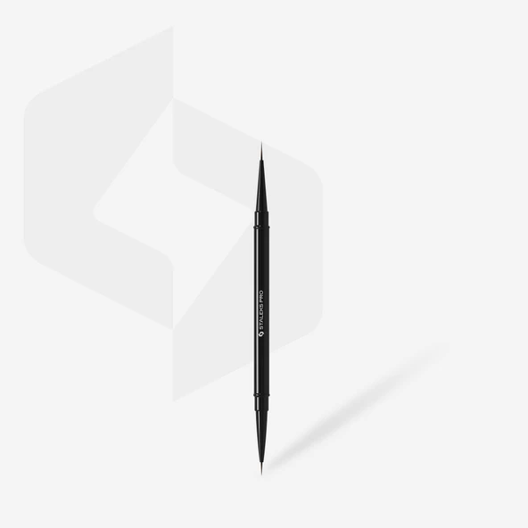 Staleks Çift Uçlu Sentetik Nail Art Liner Çizim Fırçası 7-10mm NBE-01/03 - Resim 2