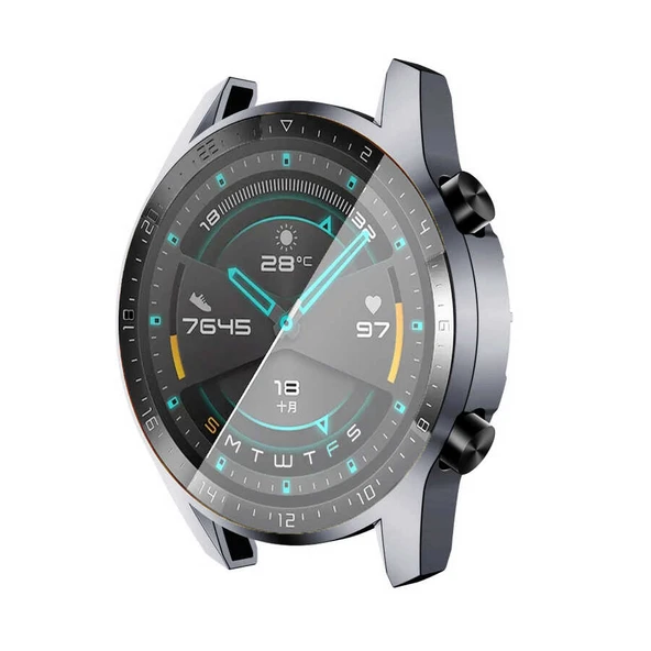Zore Huawei ile uyumlu GT2 46mm Watch Gard 02 Ekran Koruyucu - 10