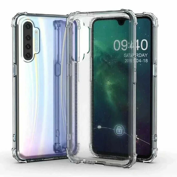 Zore Realme ile uyumlu XT Kılıf Nitro Anti Shock Silikon
