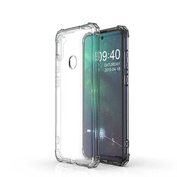 Zore Galaxy ile uyumlu A11 Kılıf Nitro Anti Shock Silikon - 7