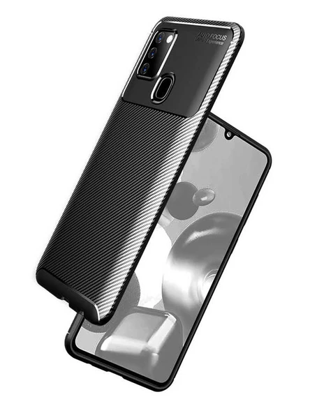 Zore Galaxy ile uyumlu A21S Kılıf Negro Silikon Kapak - 2