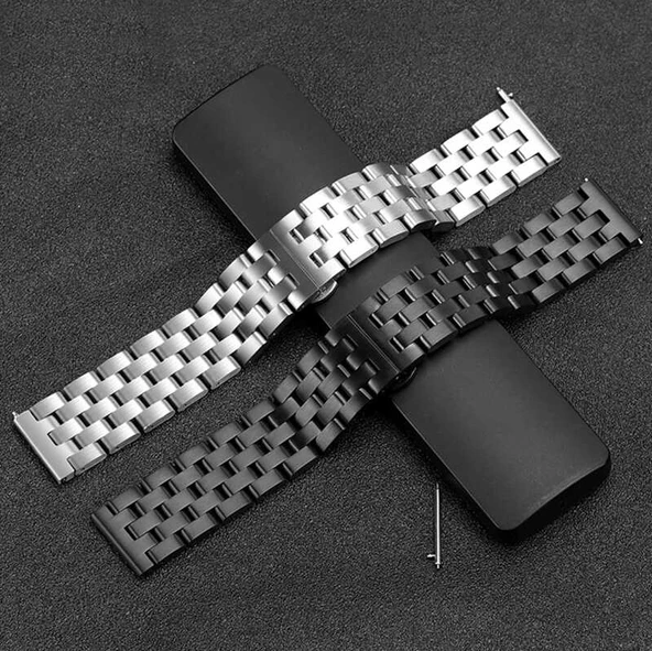 Zore Galaxy ile uyumlu Watch 42mm (20mm) KRD-20 Metal Kordon - 5