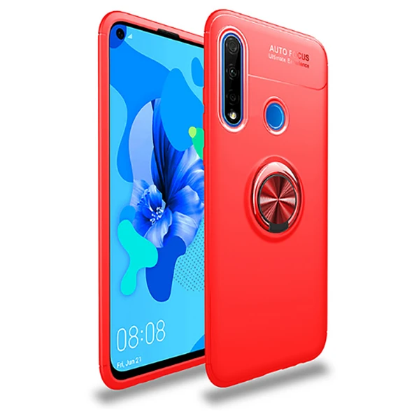 Zore Huawei ile uyumlu P40 Lite E Kılıf Ravel Silikon Kapak - 8