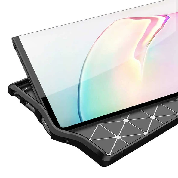Zore Galaxy ile uyumlu Note 20 Ultra Kılıf Niss Silikon Kapak - 4