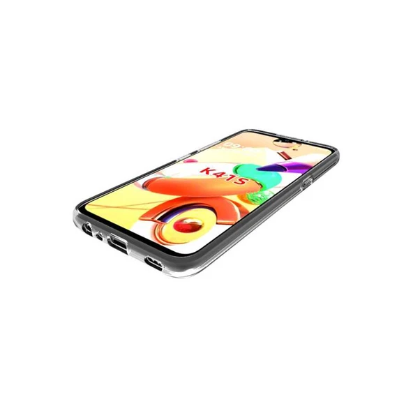 Zore LG ile uyumlu K41S Kılıf Süper Silikon Kapak - 5
