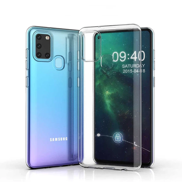 Zore Galaxy ile uyumlu A21S Kılıf Süper Silikon Kapak - 3