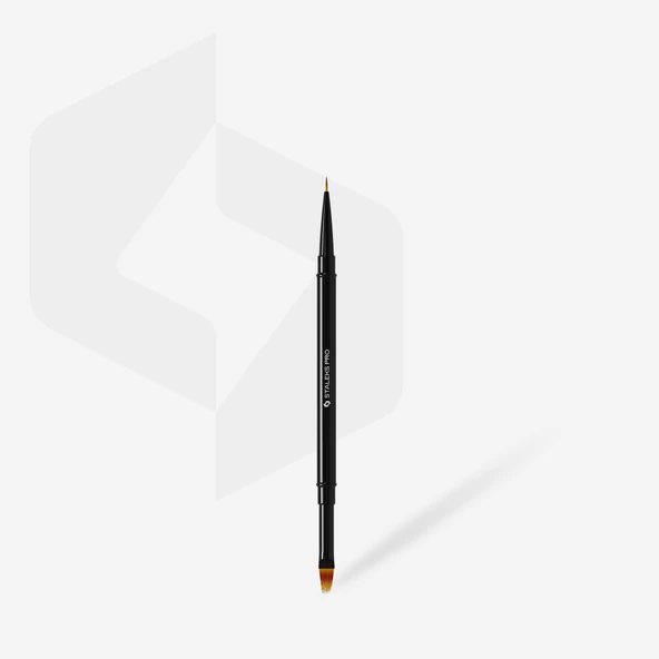 Staleks Çift Uçlu Sentetik Protez Tırnak Ombre ve Çizim Fırçası 7-10mm NBE-01/07 - Resim 2