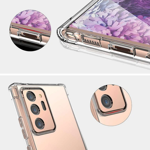 Zore Galaxy ile uyumlu Note 20 Ultra Kılıf Nitro Anti Shock Silikon - 5