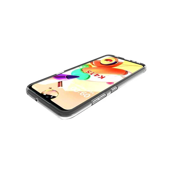 Zore LG ile uyumlu K41S Kılıf Süper Silikon Kapak - 2