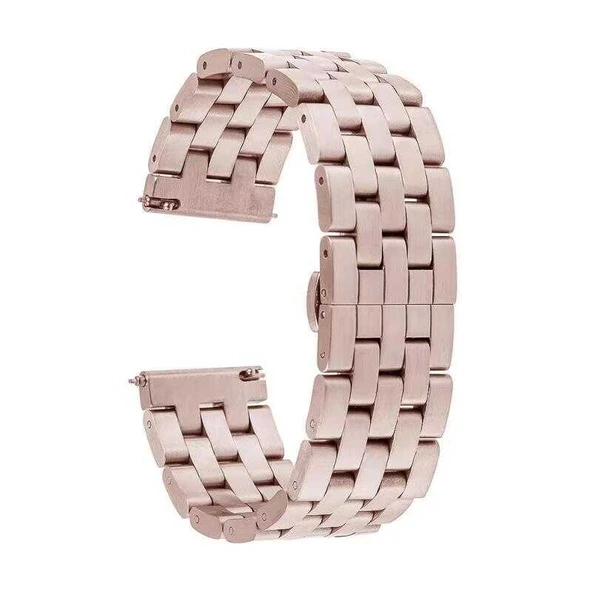 Zore Galaxy ile uyumlu Watch 42mm (20mm) KRD-20 Metal Kordon - 12