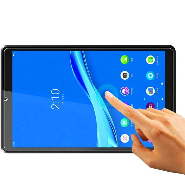 Zore Lenovo ile uyumlu M10 Plus TB-X606F Tablet Temperli Cam Ekran Koruyucu - 4