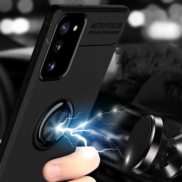 Zore Galaxy ile uyumlu Note 20 Kılıf Ravel Silikon Kapak - 9