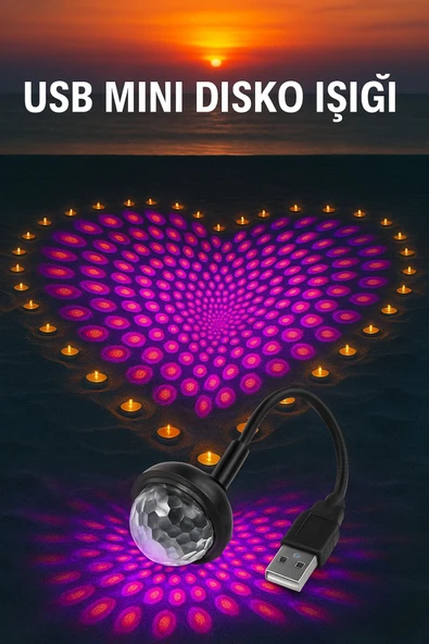 USB ile Her Yerde Disko GlowRide – Ev, Araç ve Motosiklet Işığı - 4