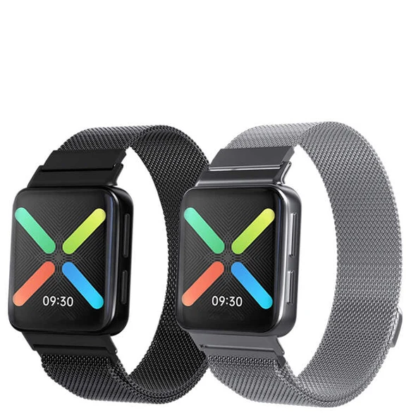 Zore Oppo ile uyumlu Watch 41mm 20mm Metal Kordon Dönüştürücü - 12