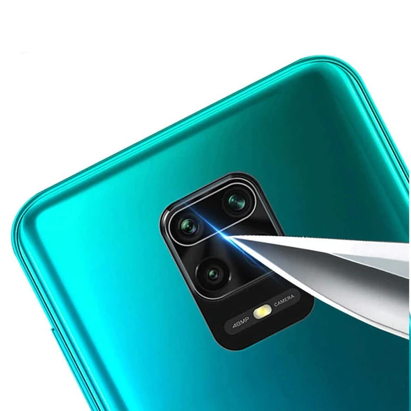 Zore Xiaomi ile uyumlu Redmi Note 9 Pro Nano Kamera Koruyucu - 3