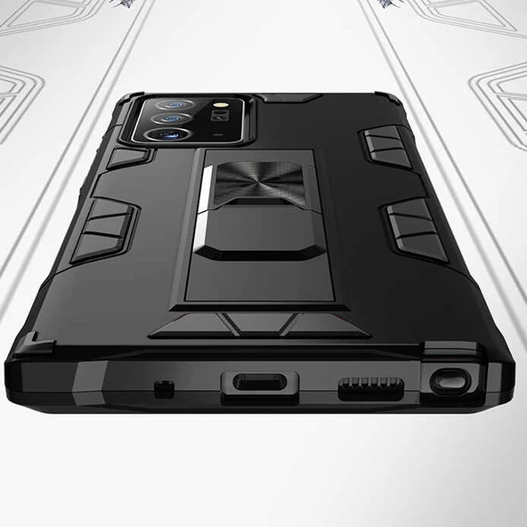 Zore Galaxy ile uyumlu Note 20 Ultra Kılıf Volve Kapak - 3