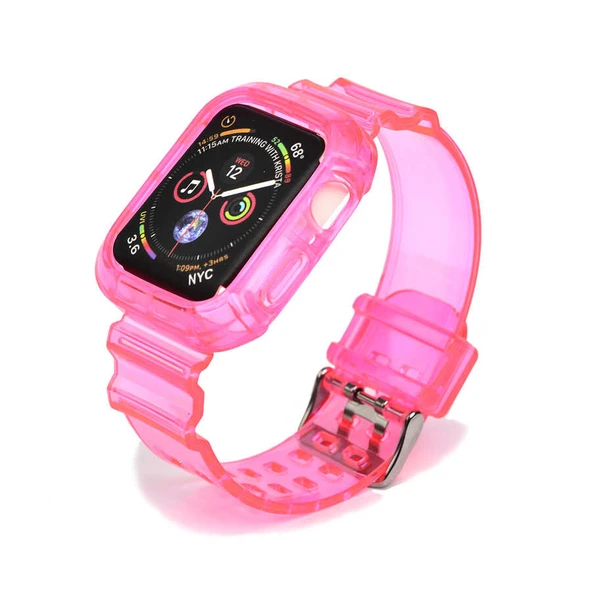 Zore Apple ile uyumlu Watch 38mm KRD-27 Silikon Kordon - 11