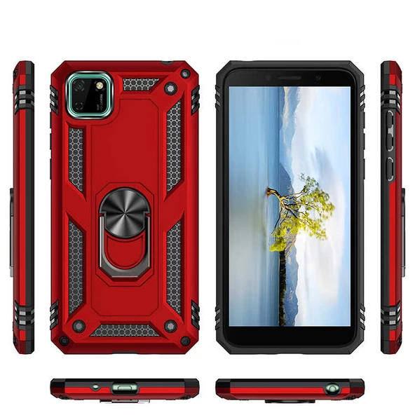 Zore Huawei ile uyumlu Y5P Kılıf Vega Kapak - Resim 2