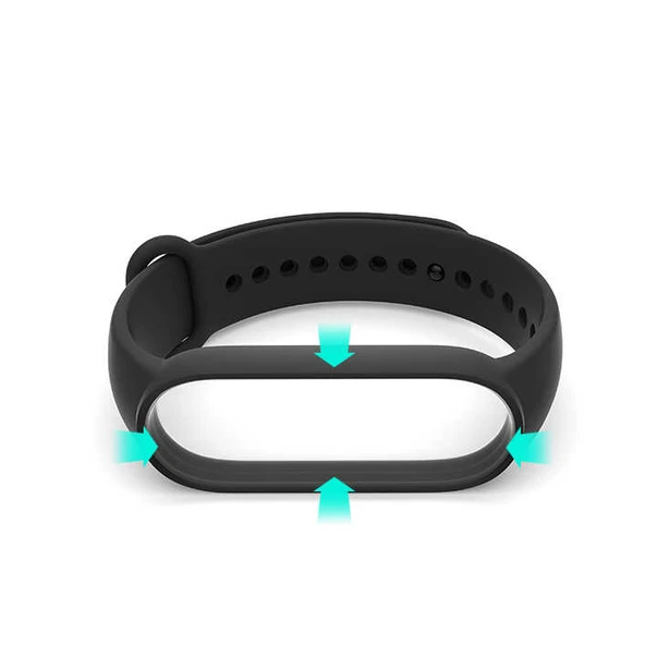Zore Xiaomi ile uyumlu Mi Band 5 Klasik Kordon - 2