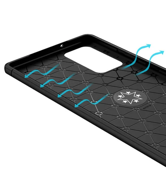 Zore Galaxy ile uyumlu Note 20 Kılıf Ravel Silikon Kapak - 6