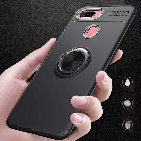 Zore Oppo ile uyumlu A5S Kılıf Ravel Silikon Kapak - 8