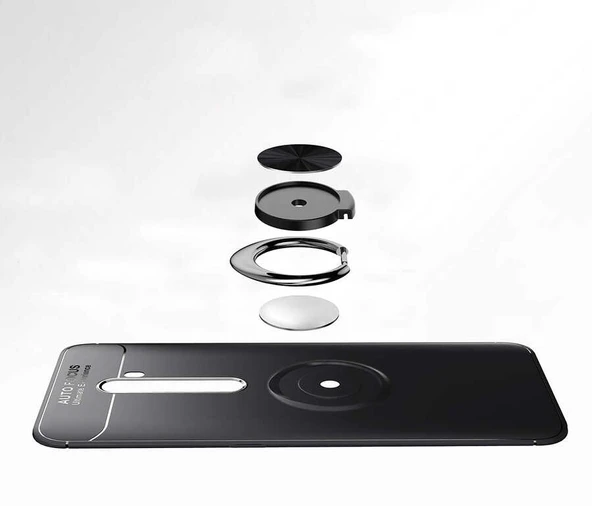 Zore Oppo ile uyumlu Reno 2Z Kılıf Ravel Silikon Kapak - 4