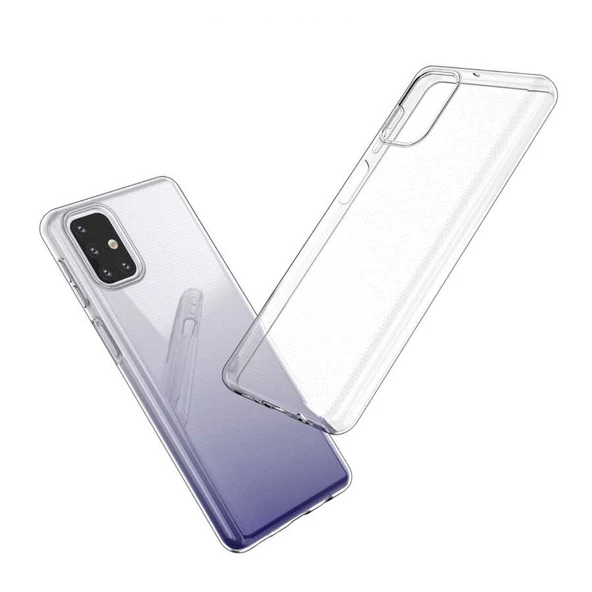 Zore Galaxy ile uyumlu M31S Kılıf Süper Silikon Kapak - 5
