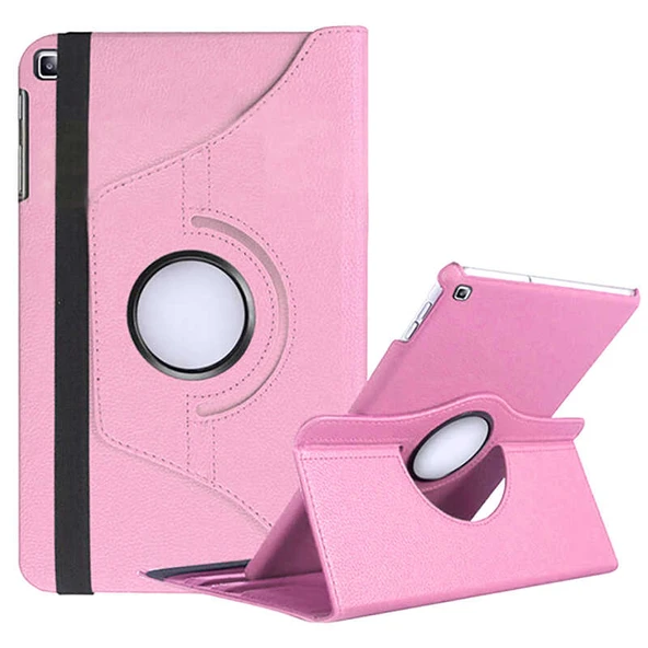 Zore Galaxy ile uyumlu Tab A7 10.4 T500 (2020) Dönebilen Standlı Kılıf - Resim 12