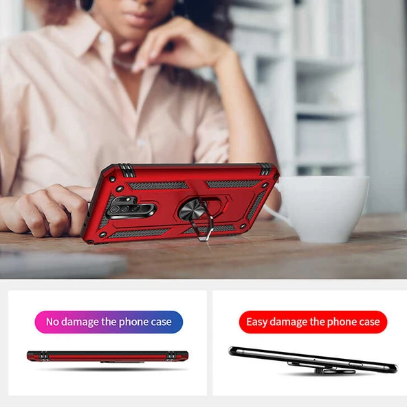 Zore Xiaomi ile uyumlu Redmi 9 Kılıf Vega Kapak - 8