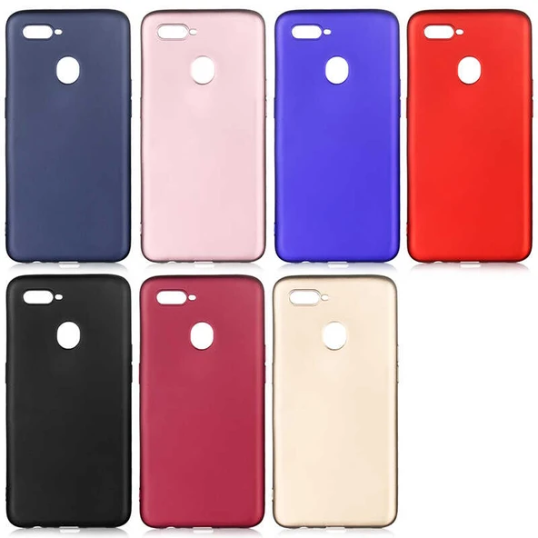 Zore Oppo ile uyumlu A5S Kılıf Premier Silikon Kapak - 2
