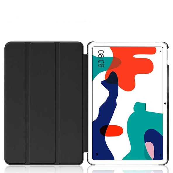 Zore Huawei ile uyumlu MatePad 10.4 Smart Cover Standlı 1-1 Kılıf - 6