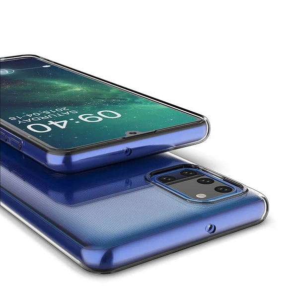 Zore Galaxy ile uyumlu A31 Kılıf Süper Silikon Kapak - 4