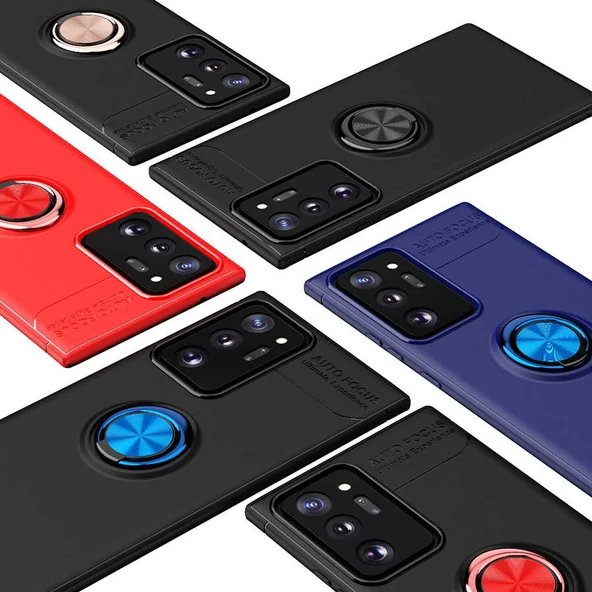 Zore Galaxy ile uyumlu Note 20 Ultra Kılıf Ravel Silikon Kapak - 6