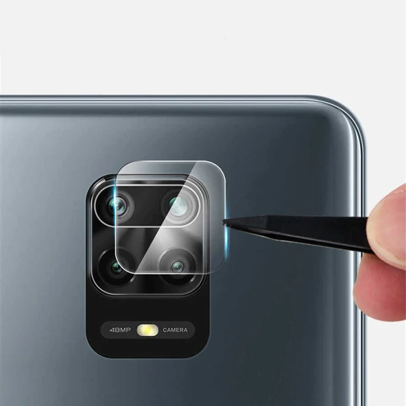 Zore Xiaomi ile uyumlu Redmi Note 9 Pro Nano Kamera Koruyucu - 2