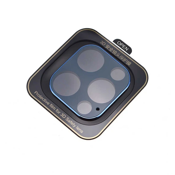 Zore Apple ile uyumlu iPhone 12 Pro Max Kamera Koruyucu - Resim 8