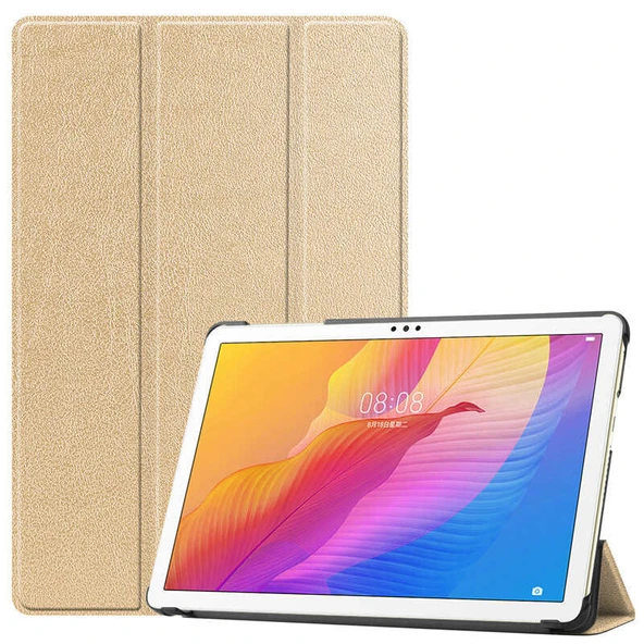 Zore Huawei ile uyumlu MatePad T10S Smart Cover Standlı 1-1 Kılıf - 7