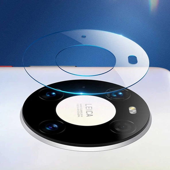 Zore Huawei ile uyumlu Mate 40 Pro Kamera Lens Koruyucu Cam Filmi - 5