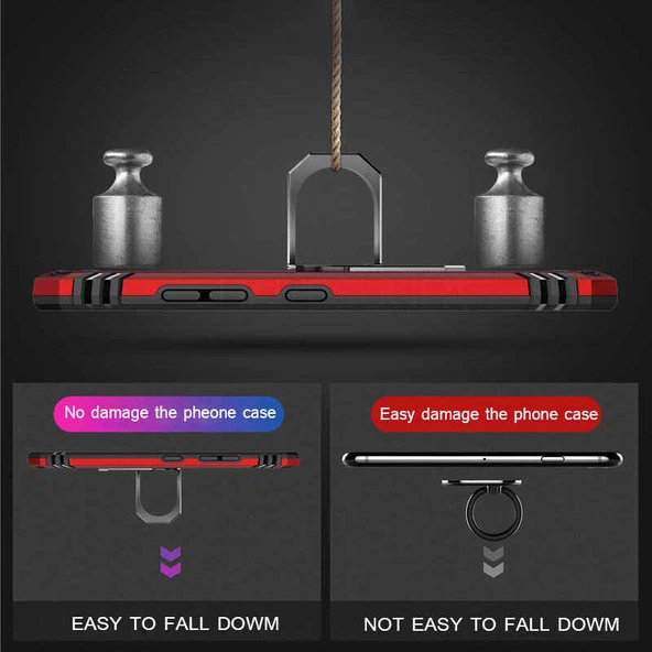 Zore Huawei ile uyumlu P Smart Pro 2019 Kılıf Vega Kapak - 7
