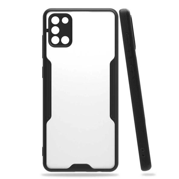 Zore Galaxy ile uyumlu A31 Kılıf Parfe Kapak - Resim 4