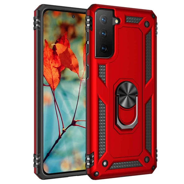 Zore Galaxy ile uyumlu S21 Kılıf Vega Kapak - 12
