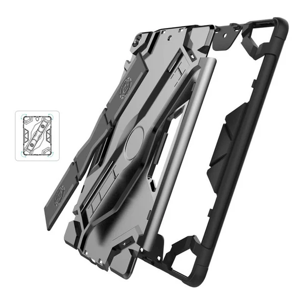 Zore Apple ile uyumlu iPad 9.7 2018 (6.Nesil) Defens Tablet Silikon - 9