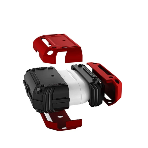Zore Apple ile uyumlu Airpods ile uyumlu Pro Kılıf Airbag 15 Kılıf - 5