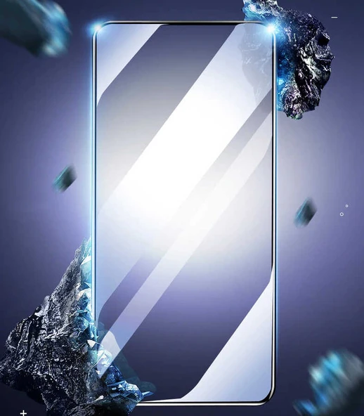 Zore Oppo ile uyumlu Reno 4 Lite Kenarları Kırılmaya Dayanıklı Cam Ekran Koruyucu - 5